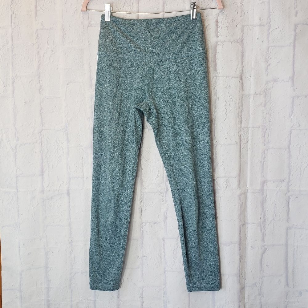 ZOBHA Classic Activewear Yoga Leggings Green Small